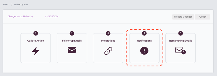 follow-up tiles - notifications